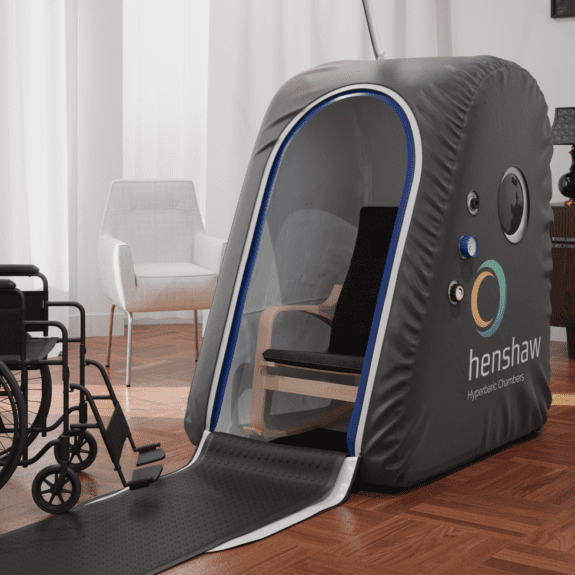 Easy Access hyperbaric chamber with step-free ramp and wheelchair access